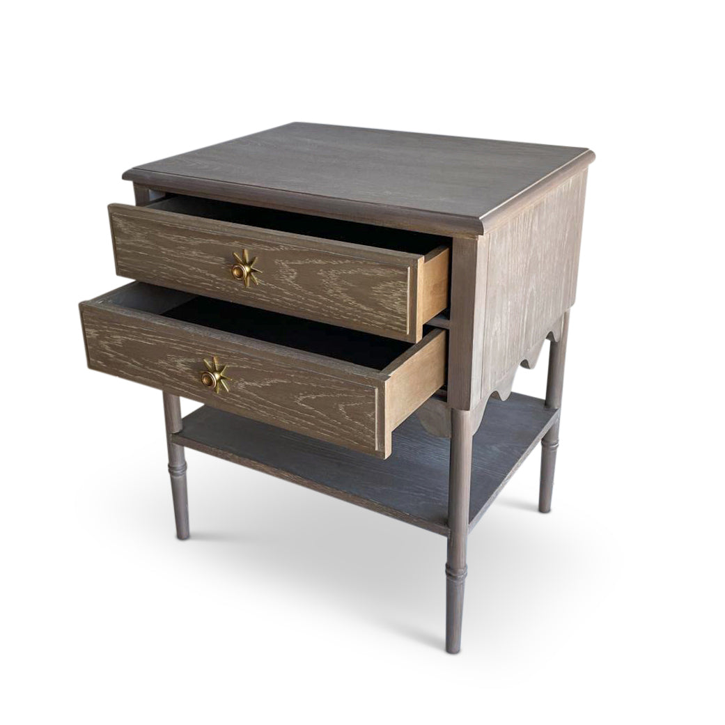 Caspian Bedside w/ Shelf