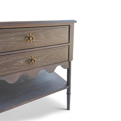 Caspian Bedside w/ Shelf
