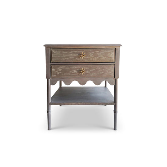 Caspian Bedside w/ Shelf